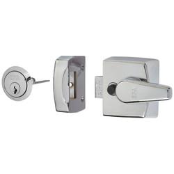 ERA Replacement Nightlatch - 40mm Backset - Polished Chrome Case/Cylinder