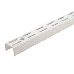 elfa Twin Slot Shelving System - Shelf Wall Upright - 1340mm Length - White