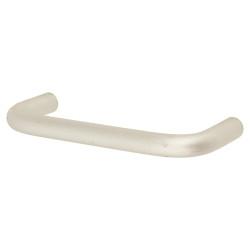 Touchpoint 9mm D-Bar Cabinet Pull Handle - 100mm Centres - Satin Aluminium