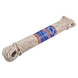 Everlasto No.3 Red Spot Waxed Cotton Sash Window Cord - 6.5mm Diameter - 25m Knot