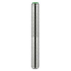 TIMCO Threaded Bar Rod / Studding - M10 x 1000mm - A2 Stainless Steel - Pack of 5