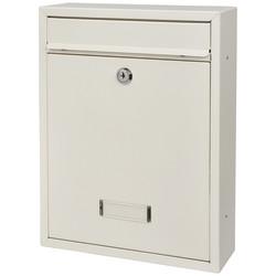 Burg Wachter Trent Mailbox - 260 x 340 x 88mm - White
