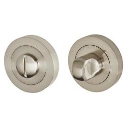 Altro Bathroom Turn & Release - 50mm Diameter - Satin Nickel