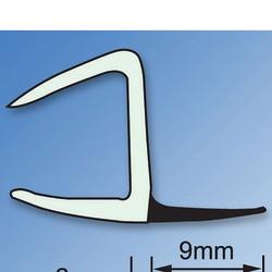 Altro Clear PVC Shower Seal - H Jamb Soft Seal - Suits 8mm Glass