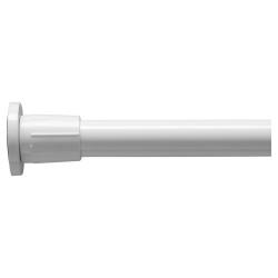 Croydex Shower Rail - Telescopic Rod - 700-1220mm Length - White