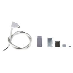 Integral LED Soldering Free Right End Outlet Connector for 12 x 17mm Top Bend Neon Strip Light