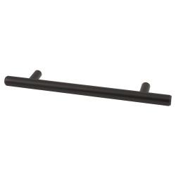 Altro 12mm T-Bar Cabinet Pull Handle - 128mm Centres - Brushed Oil Rubbed Bronze