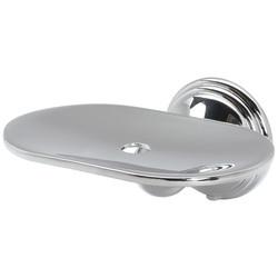 Croydex Westminster Soap Dish - 57 x 120 x 105mm - Polished Chrome