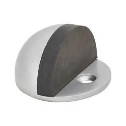 Touchpoint Half Moon Floor Door Stop - 25 x 45mm - Satin Chrome