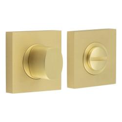 Burlington by Frelan Inner 3 Turn & Release with Square Plain Rose - 52 x 52mm - Satin Brass
