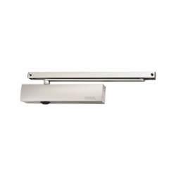 GEZE TS5000 Overhead Fire Door Closer - Power Size 2-6 - Pull Side Mounting - Silver