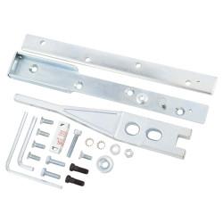 Adams Rite DC51-V Variable Concealed Transom Door Closer Load AFT Arm - End and Channel No Tag Plate