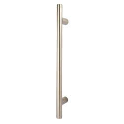 Altro Satin Stainless Steel 19mm T-Bar Door Pull Handle - Bolt Fix - 229mm Centres