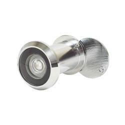 D&E Big Eye 200° Door Viewer - Door Thickness 40-60mm - Polished Chrome