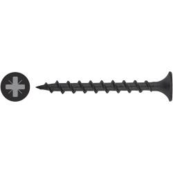 Reisser Coarse Thread Drywall Screw - 4.8 x 150mm - Black Phosphate - Pack of 200