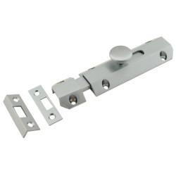 Carlisle Brass French Door Bolt/Flat Section Bolt - 150 x 36mm - Satin Chrome