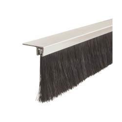 Barrier Brush Strip F5 - Brush Size 45mm - 3000mm Length - Inward/Outward Opening Doors - Aluminium