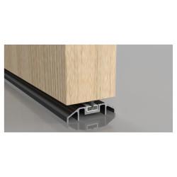 Stormguard FS30 Fire and Smoke Threshold - 914mm Length - Inward/Outward Opening Doors - Black