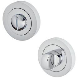 Altro Bathroom Turn & Release - 50mm Diameter - Polished Chrome
