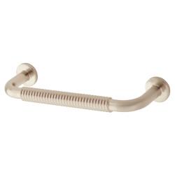 Altro Crewe 10mm Reeded D-Bar Cabinet Pull Handle - 96mm Centres - Satin Nickel
