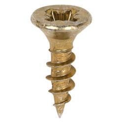 TIMCO Classic Pozi Countersunk Wood Screws - 3.5 x 12mm - Yellow Zinc - Pack of 200