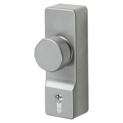 Exidor 302EC Outside Access Device - Round Knob - Silver