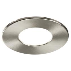 Knightsbridge Fire Rated Downlight Bezel - Brushed Chrome