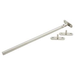 Jedo Round Bar Casement Window Stay - 10"/254mm Length - Satin Stainless Steel