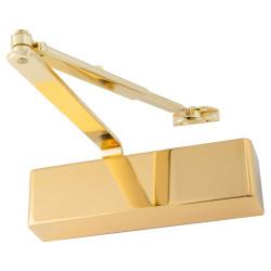 Eclipse 93 Series Overhead Fire Door Closer - Power Size 2-4 - Push/Pull Mounting - Polished Brass