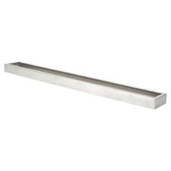 Altro Contemporary Square Towel Rail - 600 x 70 x 30mm - Satin Stainless Steel