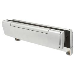 Arrone AR708HS TS008 Security Letter Plate - 310 x 21mm - Satin Chrome