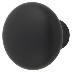 Alexander & Wilks Wade Round Cabinet Knob - 32mm Diameter - Matt Black