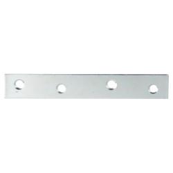 Flat Mending Plate - 125 x 15 x 2mm - Zinc Plated - Pack of 10