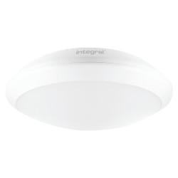 Integral LED 24W Tough-Shell+ LED Bulkhead Light with Microwave Sensor - IP66 - 4000K - White