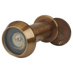 Jedo 200° Fire Rated Door Viewer - Door Thickness 35-55mm - Antique Brass