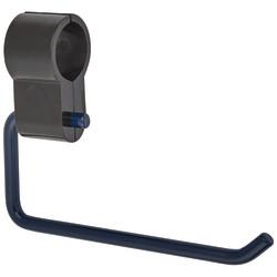 Fitzroy of London Support Rail Clip-On Toilet Roll Holder - 165 x 32 x 120mm - Blue Powder Coated