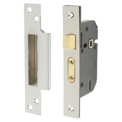 Yale M550 5 Lever Sashlock - 64mm Case - 44mm Backset - Polished Chrome