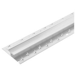 Dual Edge Door Bar Carpet Trim - 900mm Length - Satin Anodised Aluminium