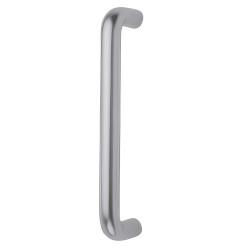 Altro Satin Aluminium 19mm D-Bar Door Pull Handle - Bolt Fix - 150mm Centres