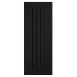 LPD Mexicano 5 Panel Pre-Finished Solid Internal Door - 1981 x 838 x 35mm - Black