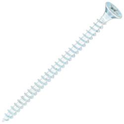 SiDAX General Purpose Pozi Countersunk Wood Screws - 4.0 x 60mm - Zinc Plated - Pack of 200