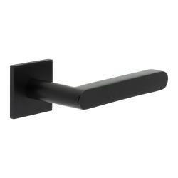 CRES by Frelan Black Fixed Dead Door Handles on Square Rose - CR-101 Range