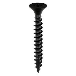 TIMCO Classic Pozi Countersunk Wood Screws - 5.0 x 30mm - Black Passivated - Pack of 200