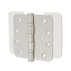 Vanquish Interdens Intumescent Hinge Pads For FD30 & FD60 - Radius - 100 x 42 x 1mm - Pack of 6