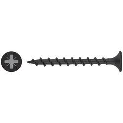 Reisser Coarse Thread Drywall Screws - 3.5 x 42mm - Black Phosphate - Pack of 1000