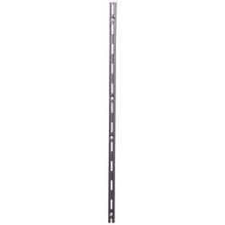 Altro Single Slot Shelf Wall Upright - 1000mm Length - Silver
