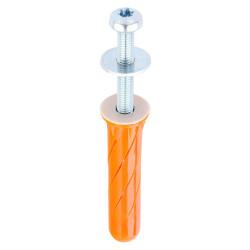 TIMCO Stella Fixing Wall Anchor - M5 x 80mm - Red