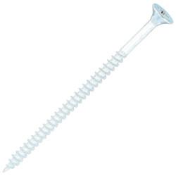 SiDAX General Purpose Pozi Countersunk Wood Screws - 5.0 x 90mm - Zinc Plated - Pack of 100