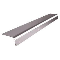 Altro Stainless Steel Round Nose Door Step - 825 x 100mm - Satin
