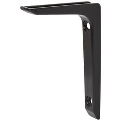 Touchpoint Aluminium Shelf Bracket - 65 x 100mm - Black